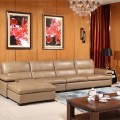 A家家居现代简约品牌家具客厅真皮沙发L型组合沙发