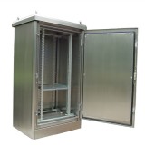 不锈钢室外机柜IP56不锈钢机房配电柜厂家直销非标定制