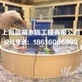 上海专业设计定做海鲜缸海鲜池贝壳冰台