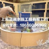 上海专业设计定做海鲜缸海鲜池贝壳冰台