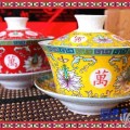 寿宴陶瓷盖碗订制开店陶瓷盖碗