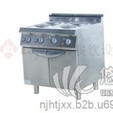 LONPON隆邦：西式电热四头煮食炉连柜（圆盘）