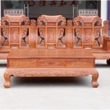 新中式实木家具，仿古家具，太子宝鼎沙发10件套，缅甸花梨木，大果紫檀