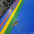 幼儿园拼装式地板|橡胶地板跑道安装|悬浮地板安装