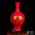 新年礼品陶瓷花瓶定制