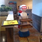 山东卡特送餐机器人安全可靠