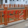 重庆防腐木栏杆防腐木户外施工防腐木地板花园栏杆