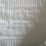 纯棉提花条纹地巾
