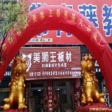 又一個(gè)美獅王生態(tài)板加盟店開(kāi)業(yè)啦 賀美獅王江蘇濱海連鎖店開(kāi)業(yè)