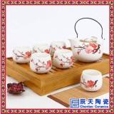 陶瓷茶具批发 清明上河图茶具