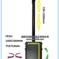 液晶電視機吊架/等離子顯示器吊裝