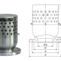 真空负压安全阀