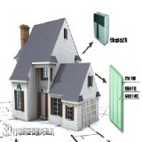 3D订制板墙式绿色建筑