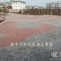 四川新农村建设艺术压模地坪
