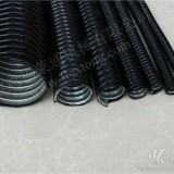 黑色PVC披覆包塑金属软管