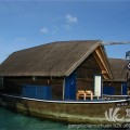 马尔代夫船屋 餐厅船 画舫木船