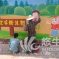 保山墙体彩绘幼儿园彩绘壁画装饰