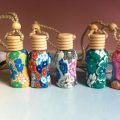 软陶挂件香水瓶-花瓶-迪沃工艺品