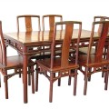 新款红木餐桌 餐桌餐椅 长方形饭