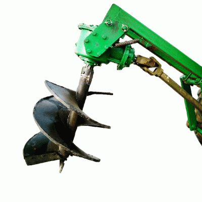 大口径刨坑机 河南农业种树挖坑机 植树挖坑设备图1