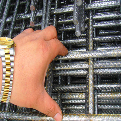 青岛冷轧带肋钢筋焊接网桥梁铺装钢筋网建筑工地螺纹钢筋网图3