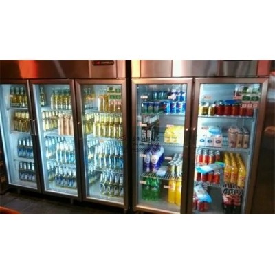 经济型单门饮料柜-玻璃门饮料展示